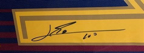 Lionel Messi Autographs Authentic Signed Barcelona Memorabilia