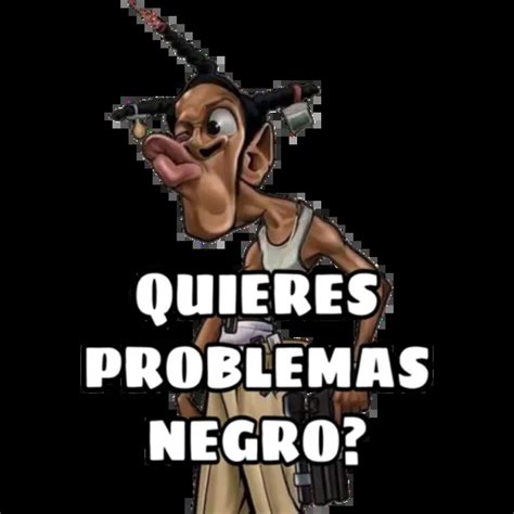 NEGRO Stickers Para WhatsApp