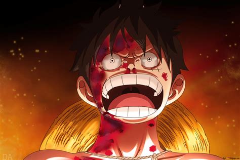 Luffy Angry Wallpaper Hd Pic Source