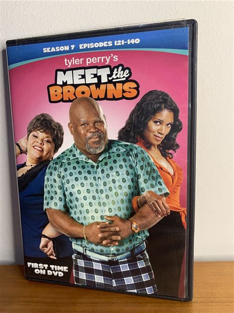 Tyler Perrys Meet the Browns: Season 7 (DVD, 2012, 3-Disc Set) OOP