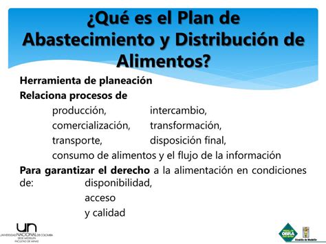 Ppt Plan De Abastecimiento Y Distribución De Alimentos Para Medellín