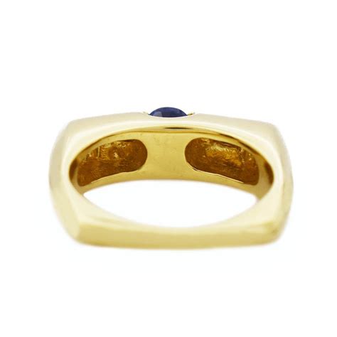 Fana Sapphire Diamond Gold Ring | Antique & Estate Jewelry | Designs in Gold