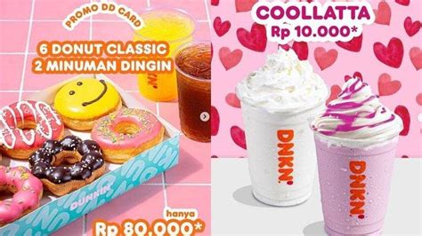 6 Donat Dan 2 Minum Khusus Pemegang Dd Card Rp 80000 Cek Promo Dunkin Donuts Februari 2023