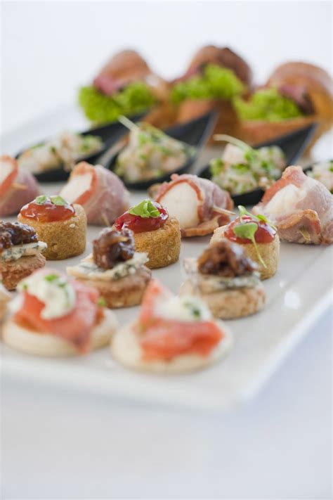 Canape Platter Food Ethnic Recipes Appetizers