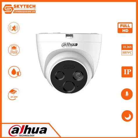 Camera IP Dome phát hiện lửa Dahua DHI HY FT121LDP