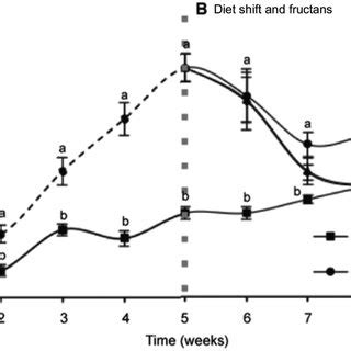 Body Weight Evolution A Mice Fed With A Standard St Or High Fat