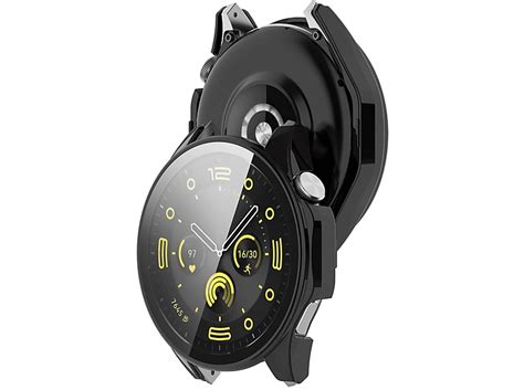 WIGENTO Kunststoff Design Hülle H9 Hart Glas Panzer Folie Watch