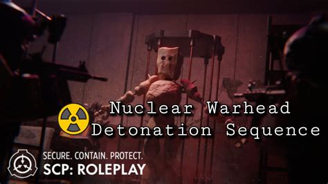 Nuclear Warhead SCP Roleplay YouTube