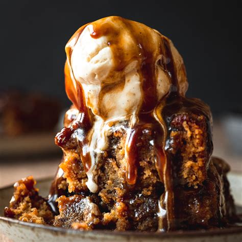 Vegan Sticky Toffee Pudding Addicted To Dates