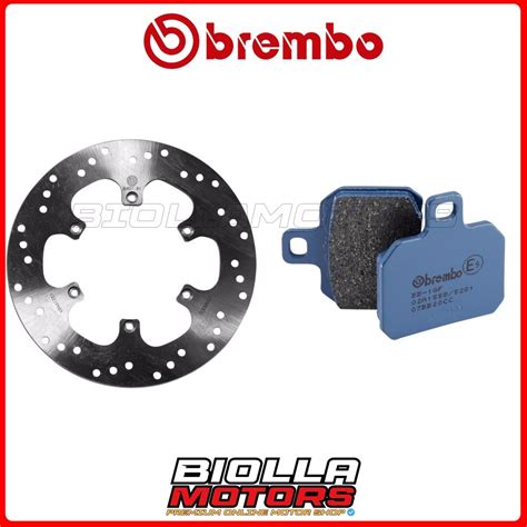 Kit Pastiglie Disco Brembo Benelli Tnt Titanium 1130 2006 Posteriore