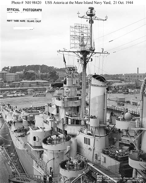 Cruiser Photo Index Cl 90 Uss Astoria Navsource Photographic