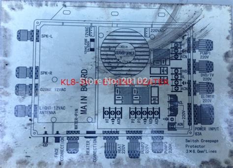 E Think Hot Tub Controller Box KL8 3H With Connector For Ethink Heater Heater Electrical
