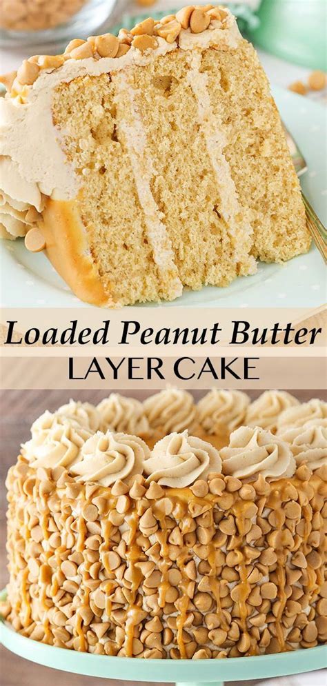 Peanut Butter Layer Cake Must Try Peanut Butter Dessert Recipe Peanut Butter Desserts