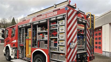 Neuer Rüstwagen der Sunderner Feuerwehr für verschiedenste Szenarien