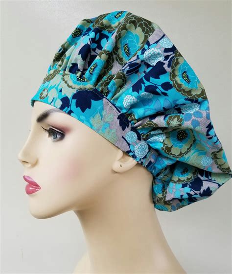 Bouffant Surgical Scrub Hat Scrub Cap For Women Bouffant Scrub Hat