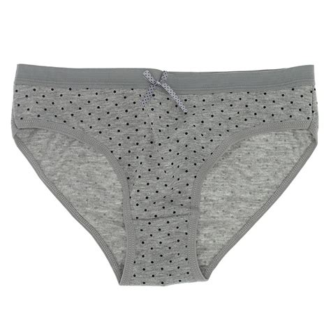 Charmgo Panties For Women Clearance Female Women Cotton Basic Underwear Bikini Polka Panties