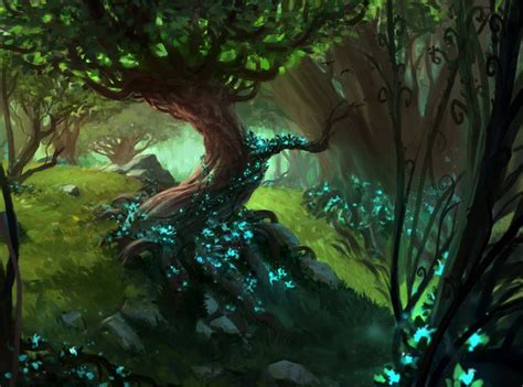 Druid Week: Herbalism for D&D 5e (part 1) | Criaturas míticas, Bosque encantado, Paisajes