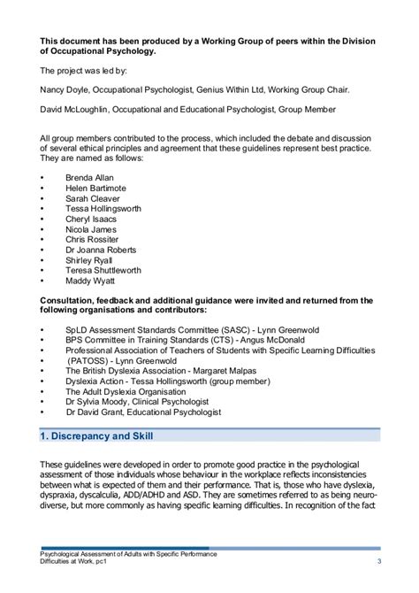 Psychoeducational Report Template 5 Professional Templates Report