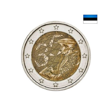 Estonia 2 Euro 2022 Erasmus ERA UNC