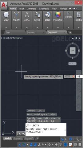 How To Set Units And Limits In Auto Cad Autocad Autocadforbeginners