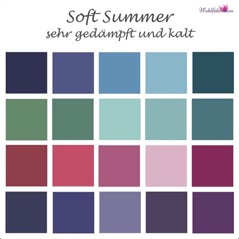 Soft Summer Color Palette Soft Summer Colors Colour Pallette Winter