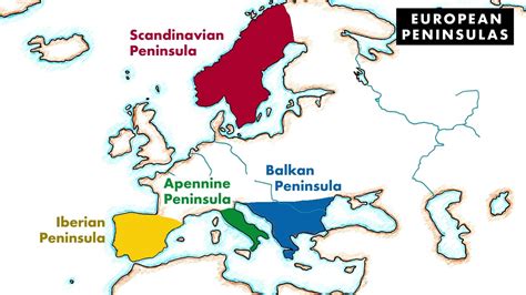 Scandinavian Peninsula On World Map