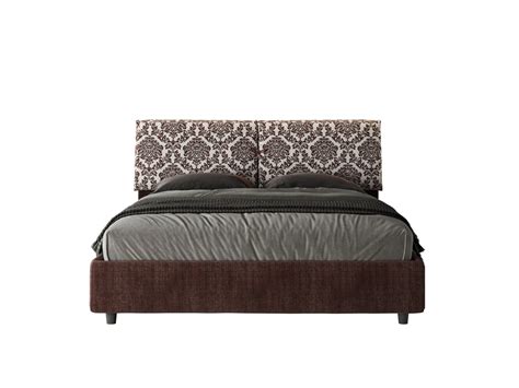 Cama De Casal Queen Size Com Arrumação Estofada Madosityhome 160 X 210