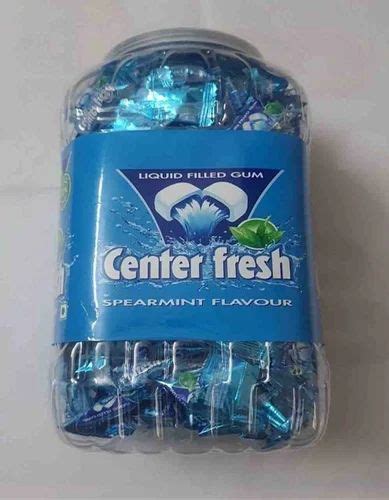 Spearmint Round Center Fresh Chewing Gum Jar At Rs Jar In Adilabad