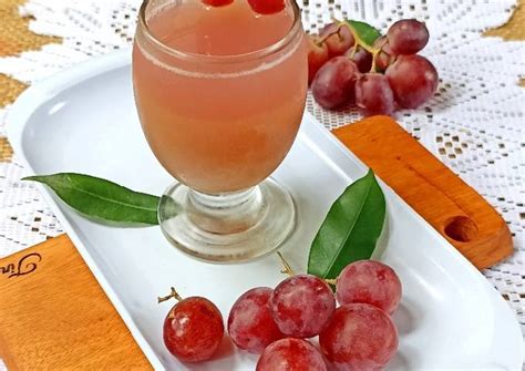 Resep Jus Anggur Oleh Ibu Tina Cookpad