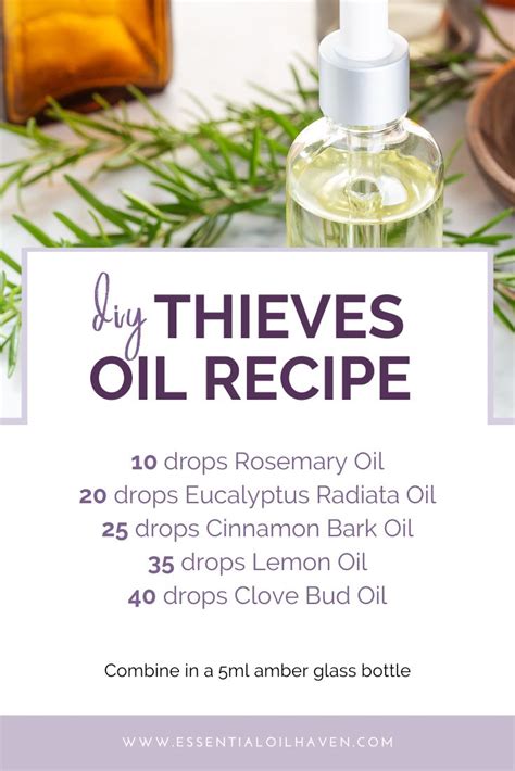 Diy Thieves Oil Recipe How To Make Your Own Thieves Oil Blend