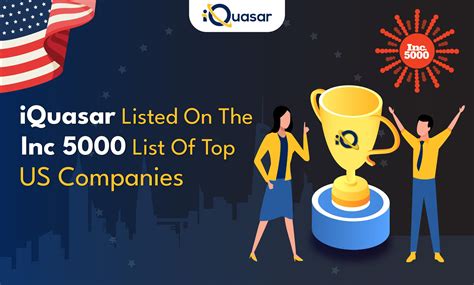 iQuasar Ranked in Top 5000 Companies in US by INC. 5000 - iQuasar LLC