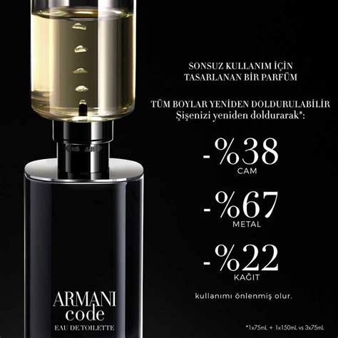 Giorgio Armani Code Homme Erkek Parf M Edt Ml Ka An Parf Meri