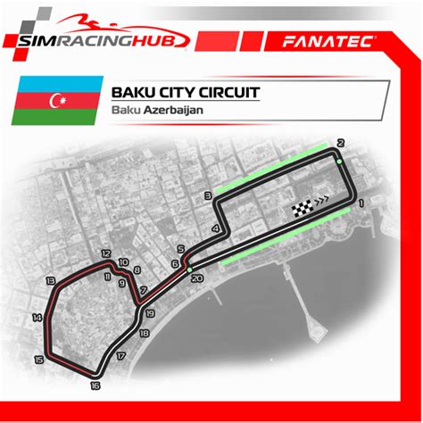 Baku City Circuit SimRacingHub