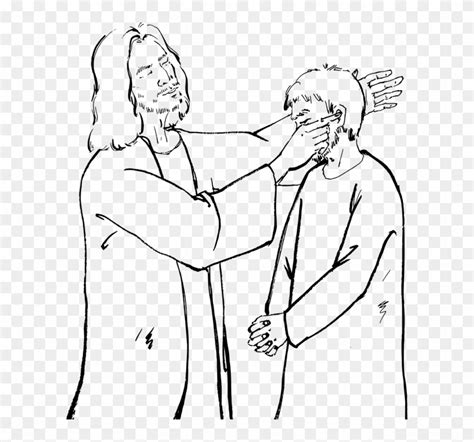 Jesus Healing The Sick Coloring Pages