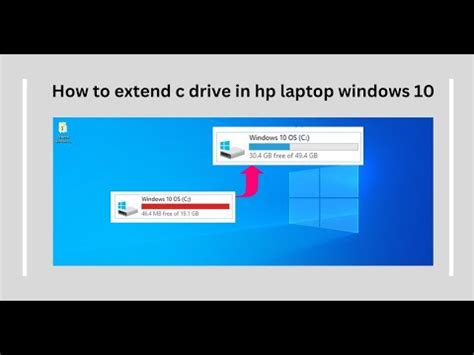 How To Increase C Drive Space In Windows Youtube