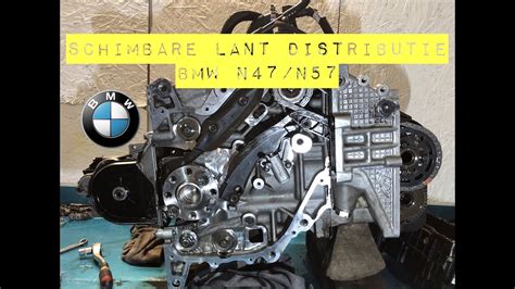 Schimbare lanț distribuție BMW N47 N57 Timing chain replacement YouTube