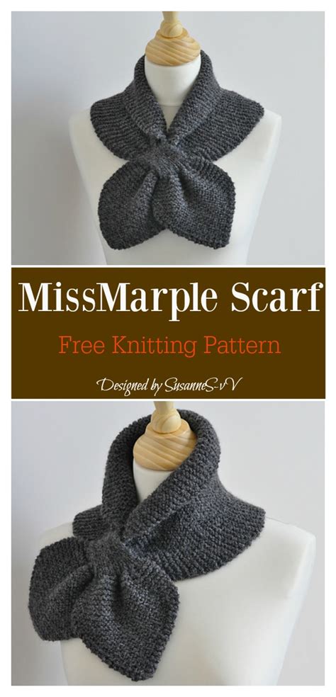 9 Self Fastening Keyhole Scarf Free Knitting Pattern Page 3 Of 3