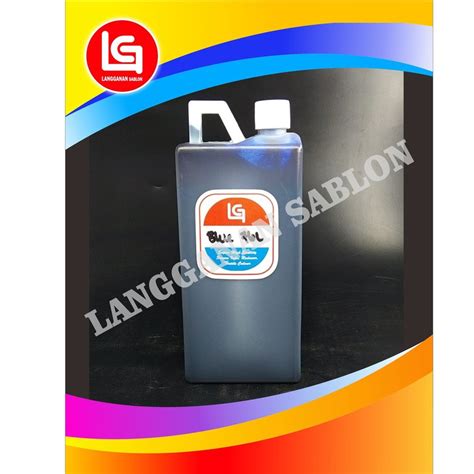 Jual Biang Warna Tinta Sablon Blue Fbl Kemasan Kg Shopee Indonesia