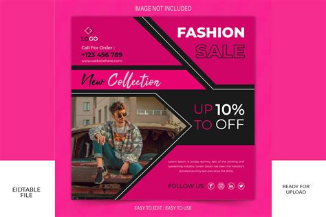 Fashion Social Media Post Design Graphic By Creative Taslim · Creative Fabrica