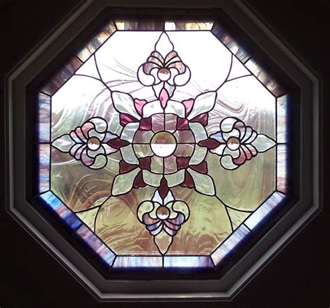 Custom Octagon Window Stained Glass Window Film Stained Glass Stained Glass Windows