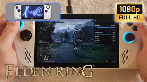 ASUS ROG Ally Elden Ring 1080p AFMF Medium Settings YouTube