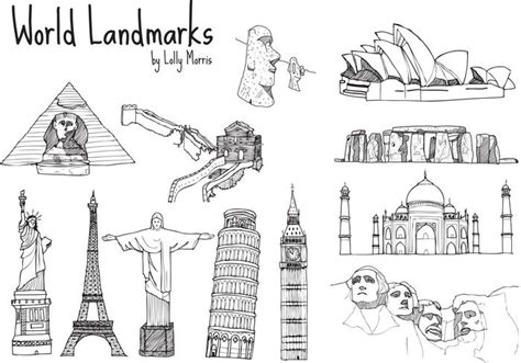 Famous Landmarks To Draw