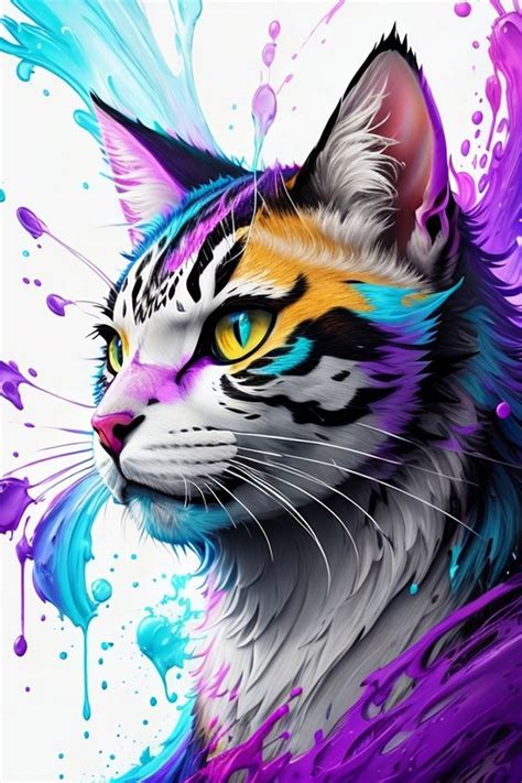 Pin by Melissa Leigh on Art Wall | Spirit animal art, Cat art, Cat art ...