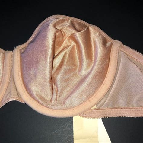 Warner S Intimates Sleepwear Vtg Warners Not So Innocent Nudes Bra Size D Strapless Nude