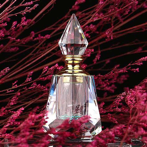 Ml Clear Vintage Pyramid Aurora Borealis K Crystal Refillable Woman