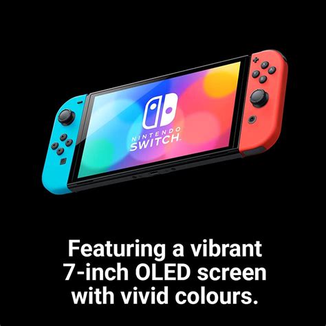 Nintendo Switch Oled 64 Gb Neon Blue Red Edition — Zeepee