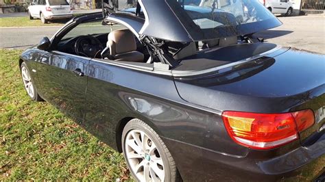 Bmw E Cabriolet Ouverture Du Toit En Secondes Youtube