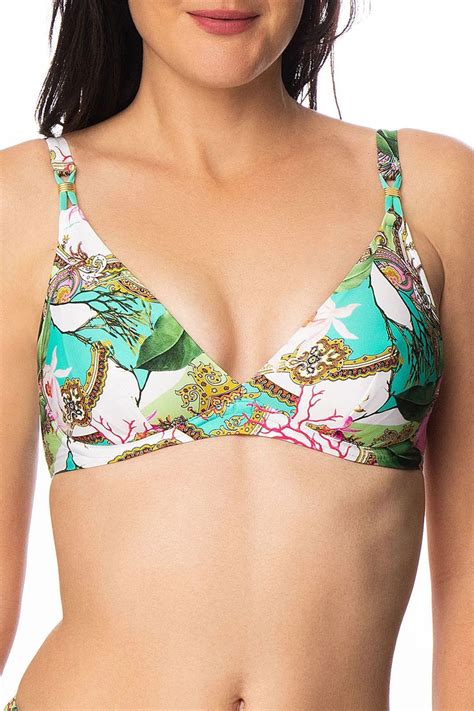 Str J K Pielowy Lise Charmel Splendeur Orchidee Triangle Plunge Bikini