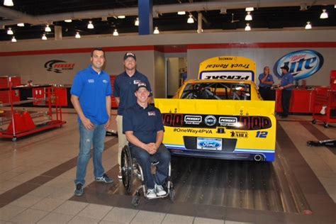 Veterans Enjoy Penske Race Shop Tour - Penske