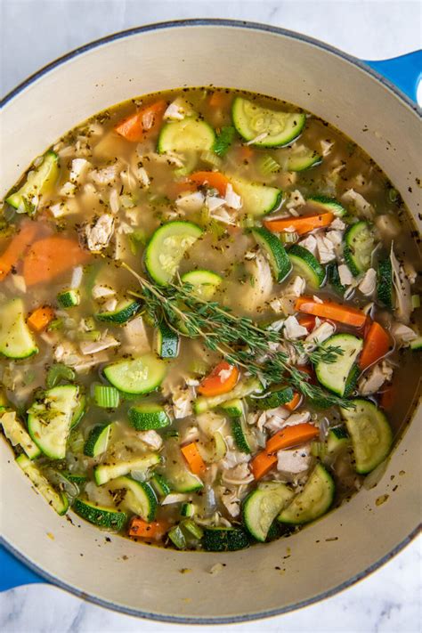 Chicken and Rice Soup | Easy Dinner Ideas